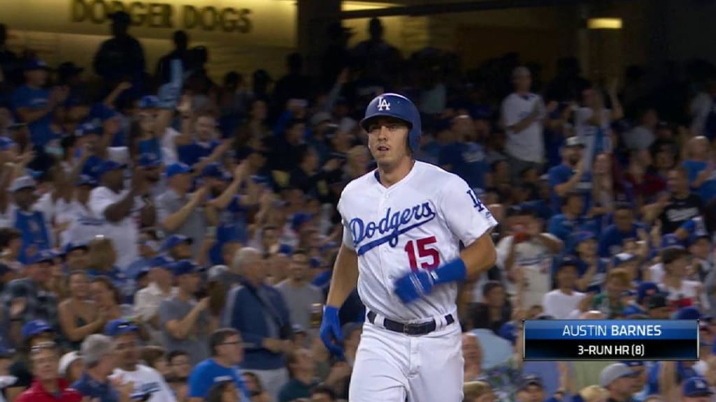 Austin Barnes with mother Stephanie Barnes