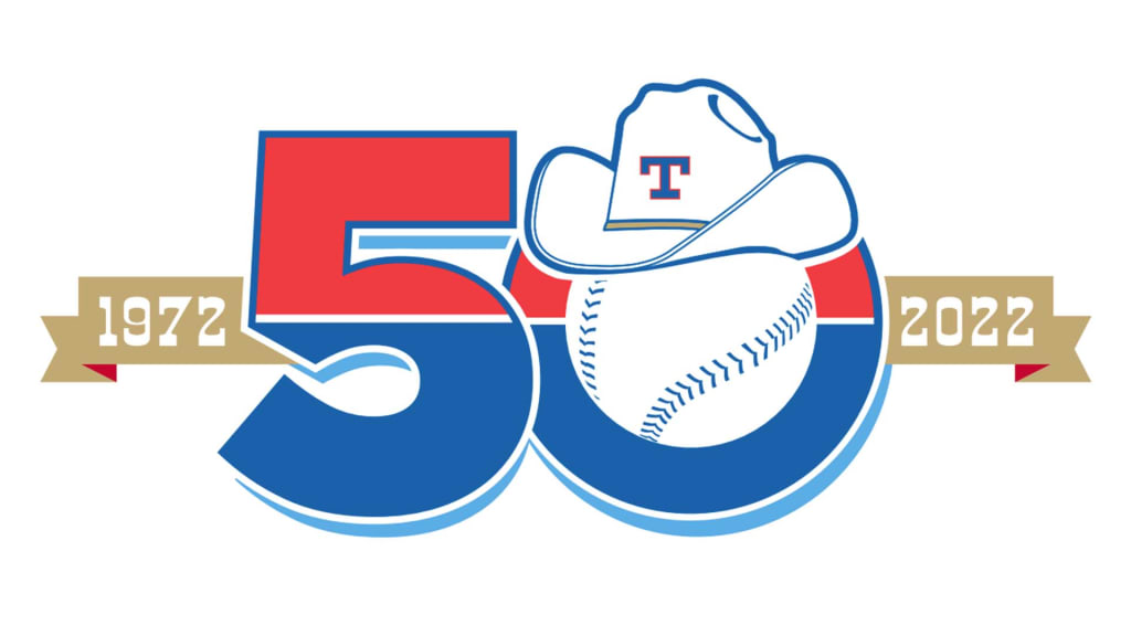 texas rangers 50th anniversary shirt