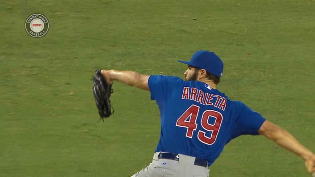 Jake Arrieta's final act as a Cub: telling a reporter to take his