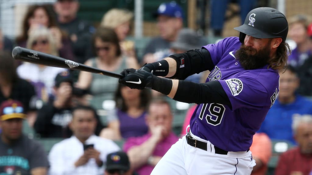 Colorado Rockies Game-Used Father's Day Jersey - Charlie Blackmon