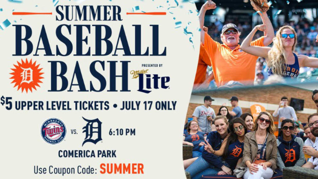 Tigers to host Summer Baseball Bash