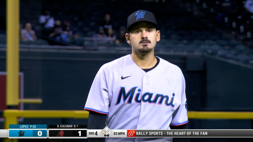 Alcantara tosses 2-hit ball, leads Marlins past Phillies 6-0