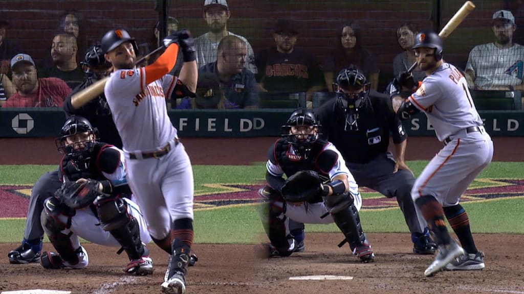 Mike Yastrzemski hits towering home run to put Giants on the board