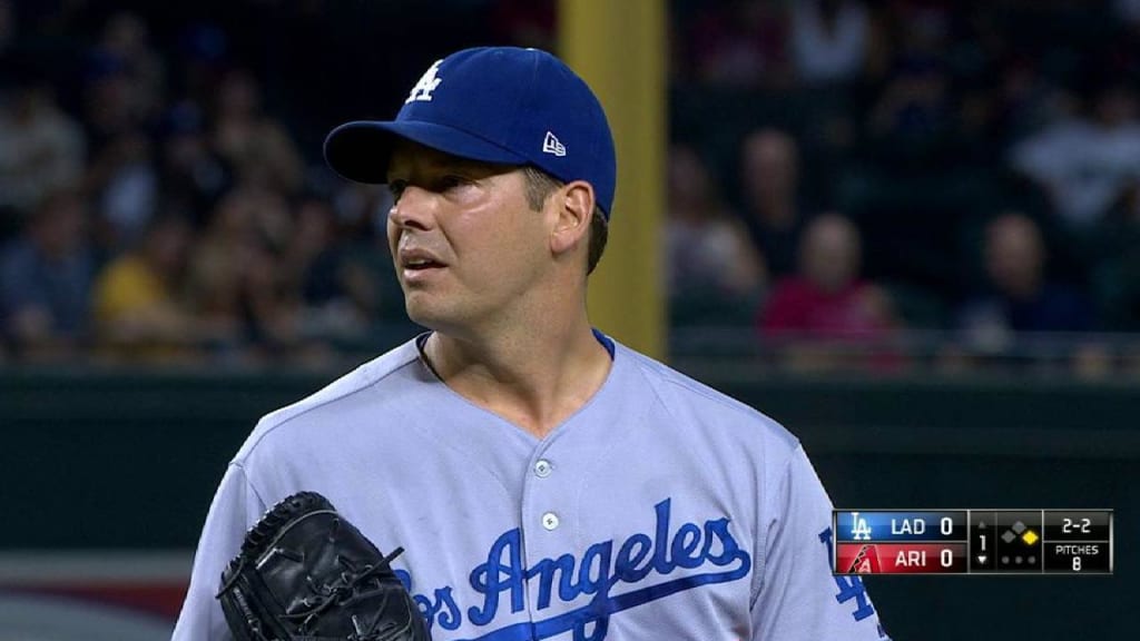 Dodgers lefty Rich Hill throws nine no-hit innings - but loses in 10th