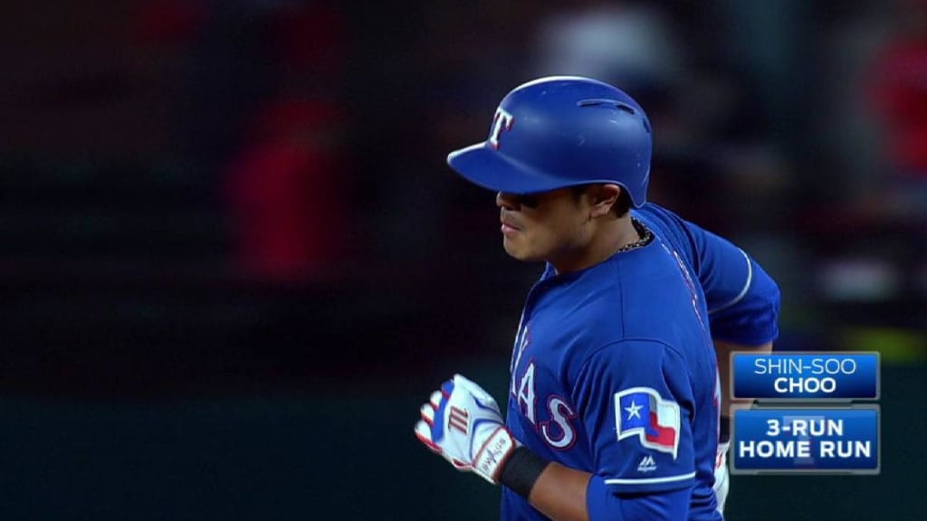 Texas Rangers: Shin Soo Choo Grand Slam 