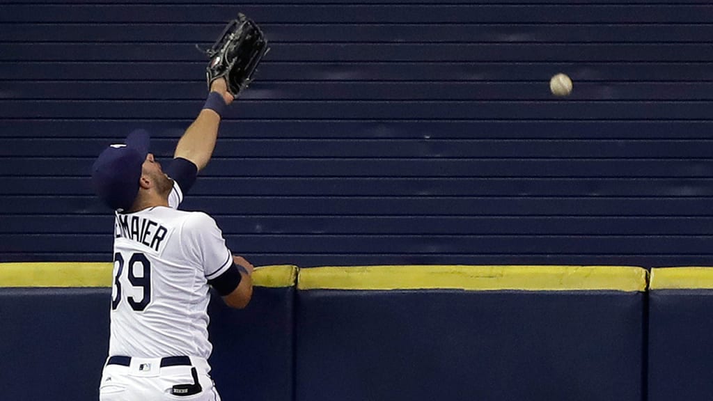 Kevin Kiermaier couldn't quite reach Chase Headley's homer on Tuesday. (AP)