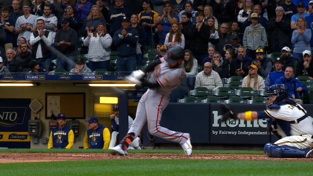 Luis González, Joc Pederson lead SF Giants to comeback win over Brewers