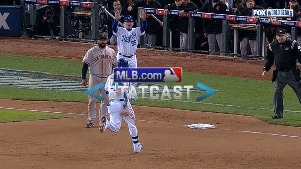 Statcast: Gordon's trip to third