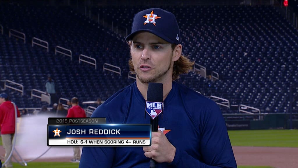 Playoff road takes Astros' Josh Reddick away from wife and twins