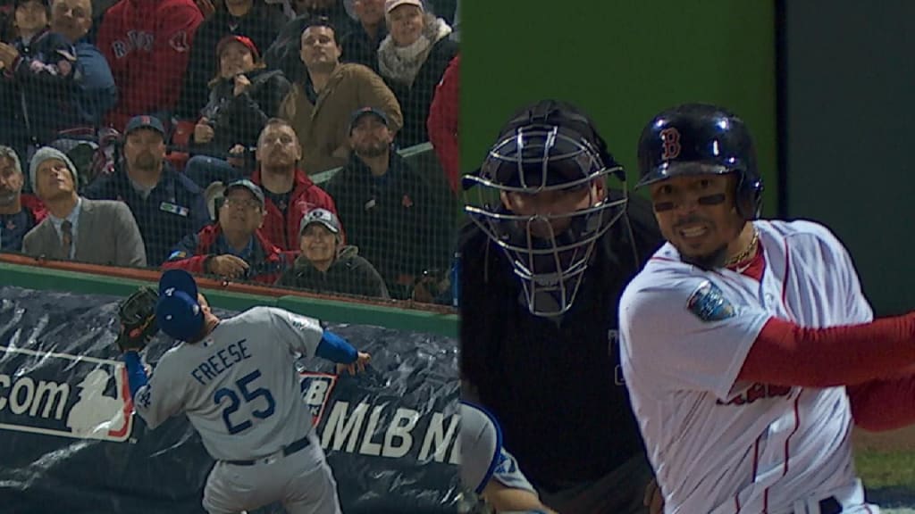 Betts singles after missed popup