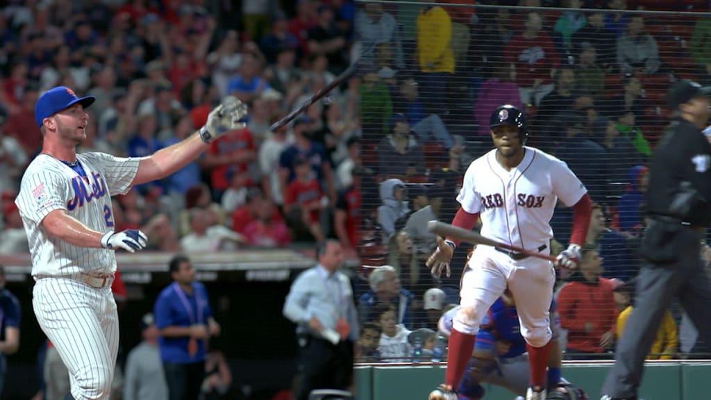 Milwaukee Brewers Mark Canha had an epic bat flip for his go-ahead gra