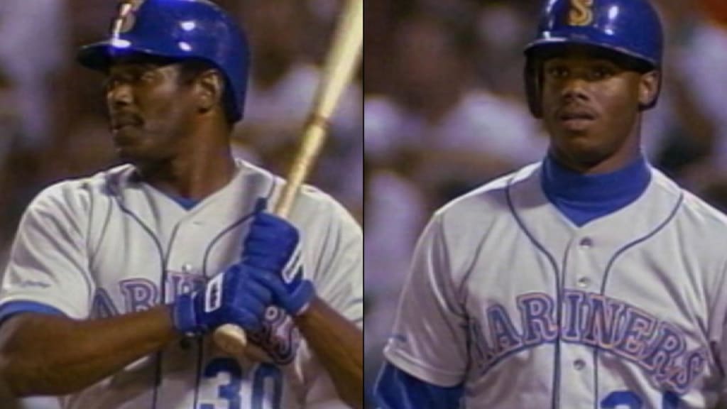 With Two Homers, Emotions Go Deep for Ken Griffey Jr. and Mike