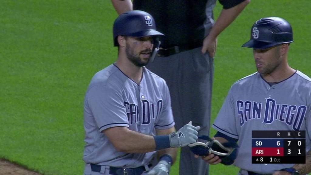 Hedges' 2-run single to center