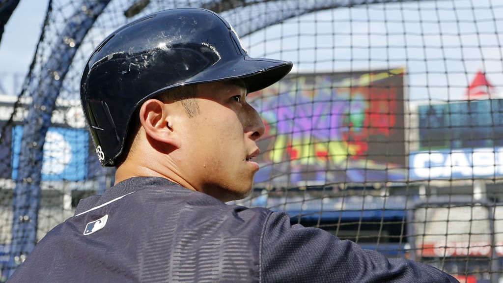 Primarily an outfielder at the University of Arizona, Refsnyder switched to second base in his first full season after being drafted by the Yankees in 2012. It turned out to be the first of many moves -- since then, he has played first, second, third, left and right. (New York Yankees)