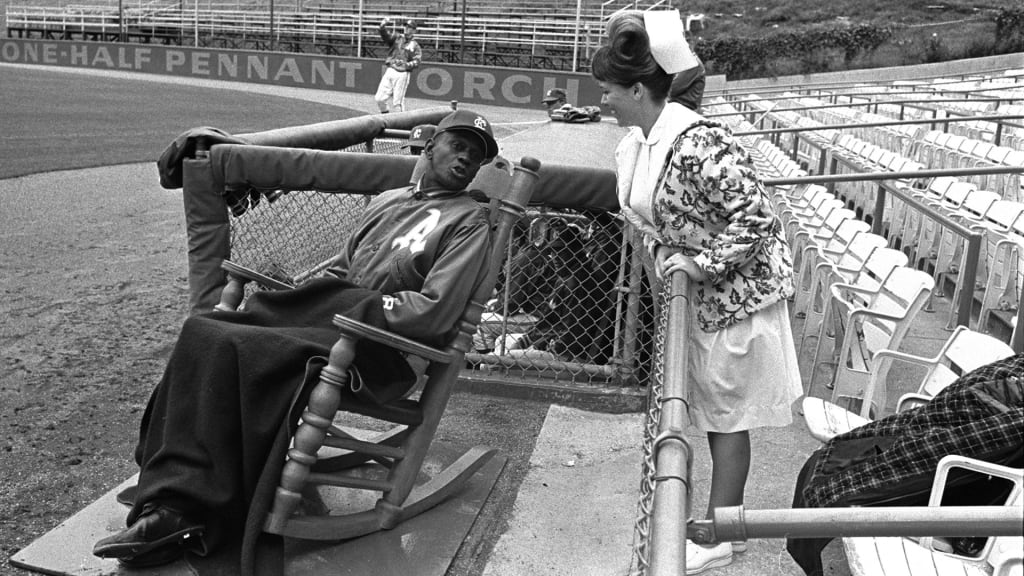 Negative Collection — Satchel Paige at 59 Years Old Playing An