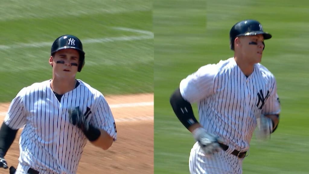 Austin, Judge homer in MLB debut