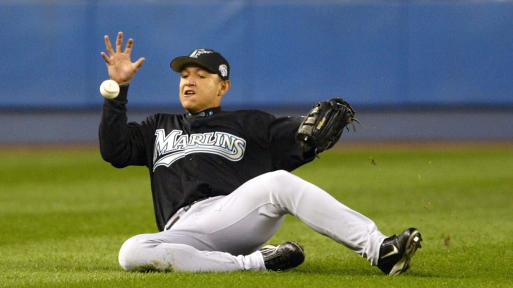 Here's Cabrera making an error in Game 1 of the 2003 World Series