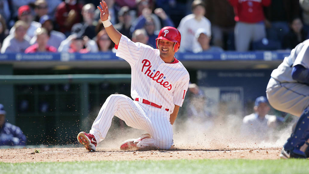 Philadelphia Phillies 3B Dave Hollins  Phillies baseball, Philadelphia  athletics, Philadelphia phillies