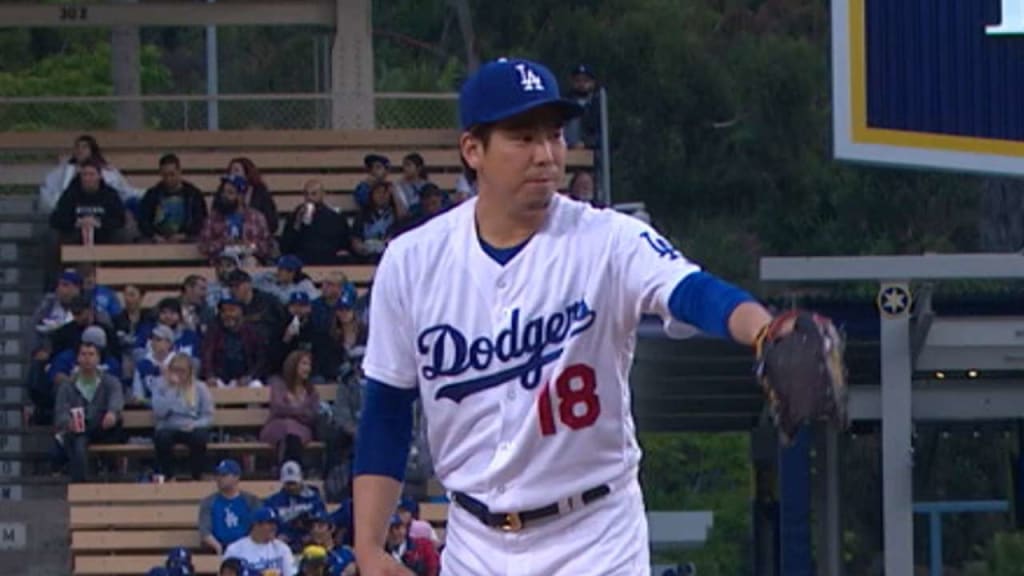 Dodgers pitcher Kenta Maeda on DL with sore hamstring