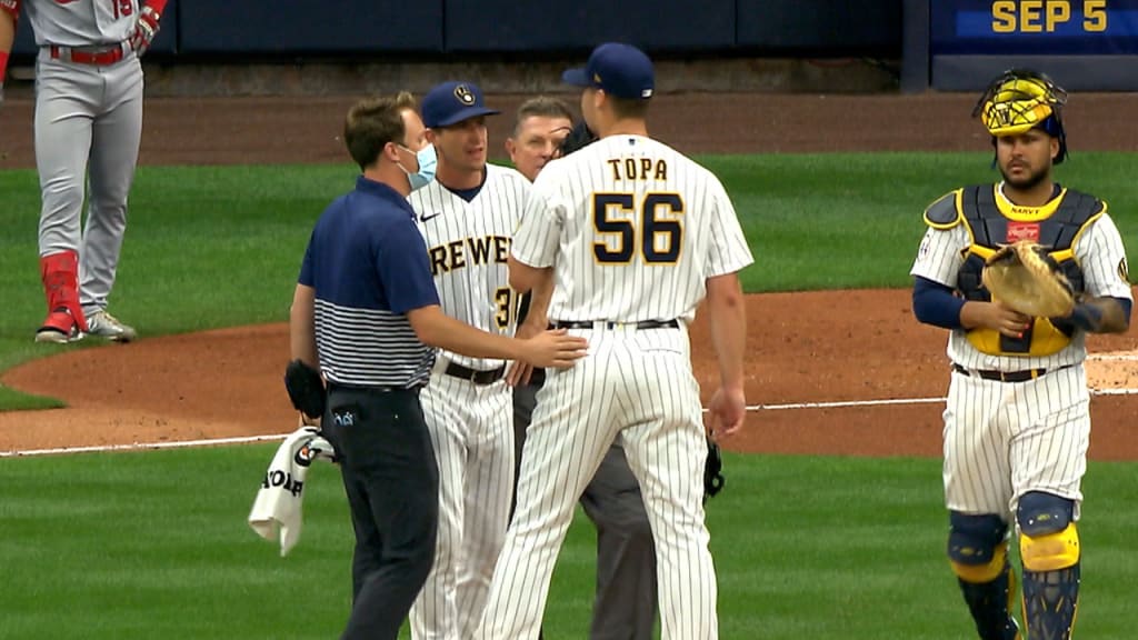 Milwaukee Brewers' Freddy Peralta struggles in loss to Cardinals