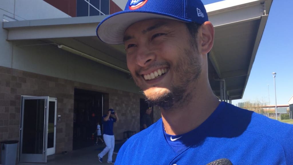 Yu Darvish on his blister