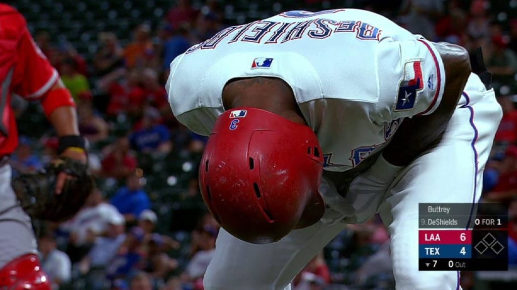 Texas Rangers place Delino DeShields on DL; Drew Robinson recalled from  Triple-A
