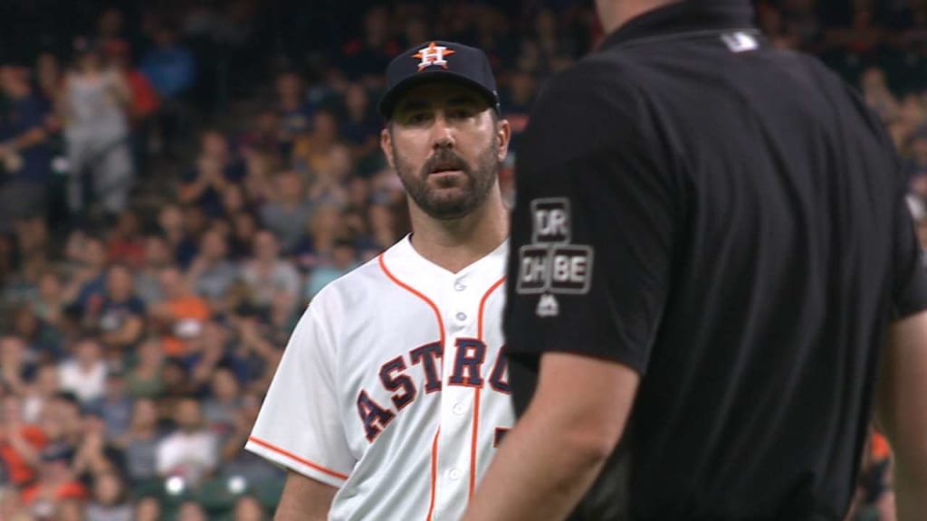 Justin Verlander gets ejected in the middle of the inning, a breakdown 