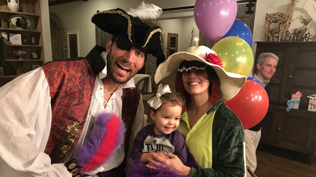 Adam Wainwright went all out for his daughter's Wiggles-themed birthday  party