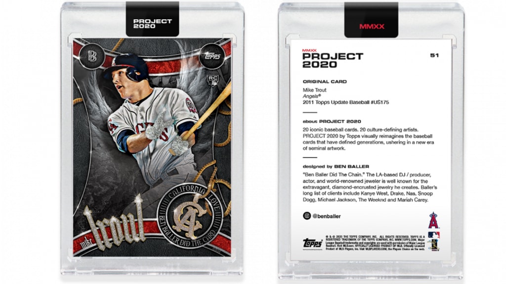 Baller's Mike Trout card from Project 2020 sold over 34,000 copies. It was the highest-selling card from the set.