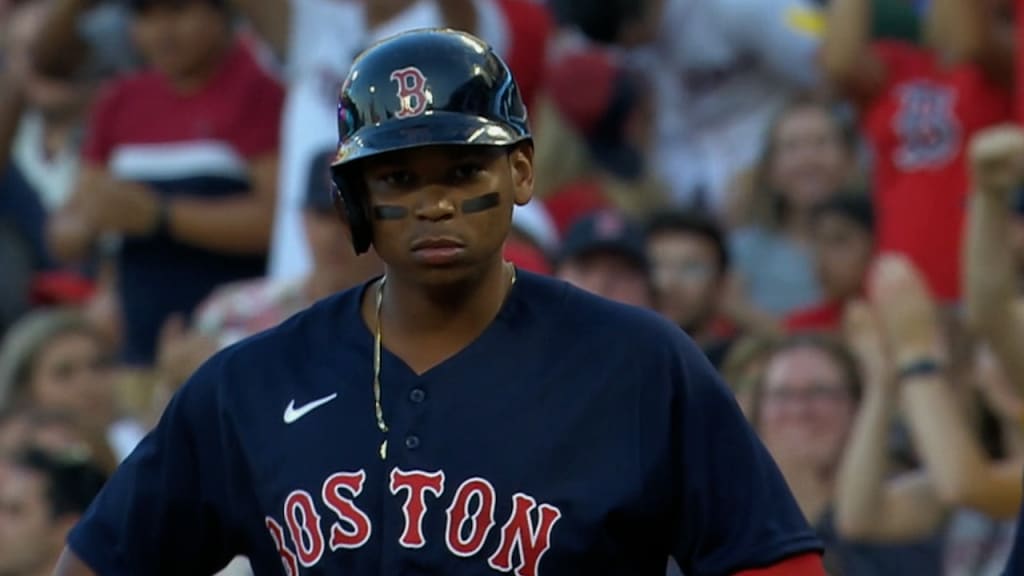 Rafael Devers' RBI single