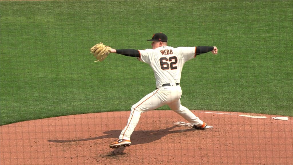 Giants waste Webb's strong start, lose 2-1 to Arizona in ninth inning