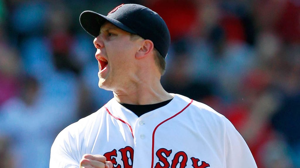 Jonathan Papelbon pitched for Boston from 2005-11, notching a club-record 219 saves.