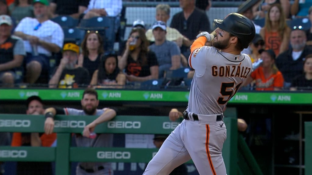 ICYMI: San Francisco Giants outfielder Luis Gonzalez smashes a massive  first major league home run against the Milwaukee Brewers