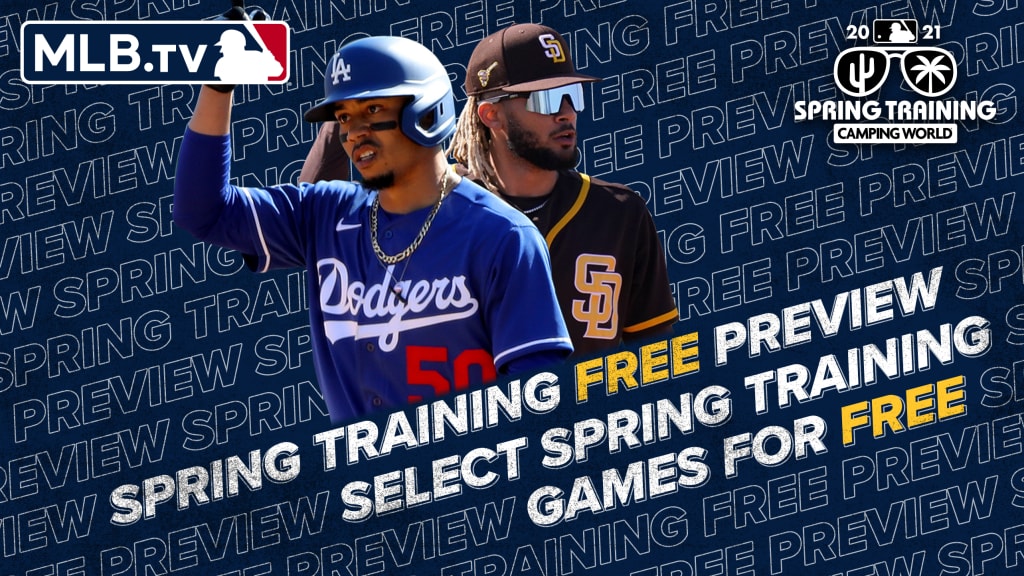 MLB Spring Training games on MLB.TV