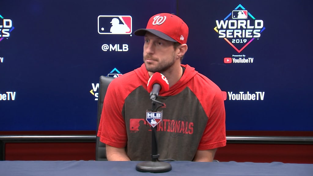 Scherzer on starting Game 5 of WS