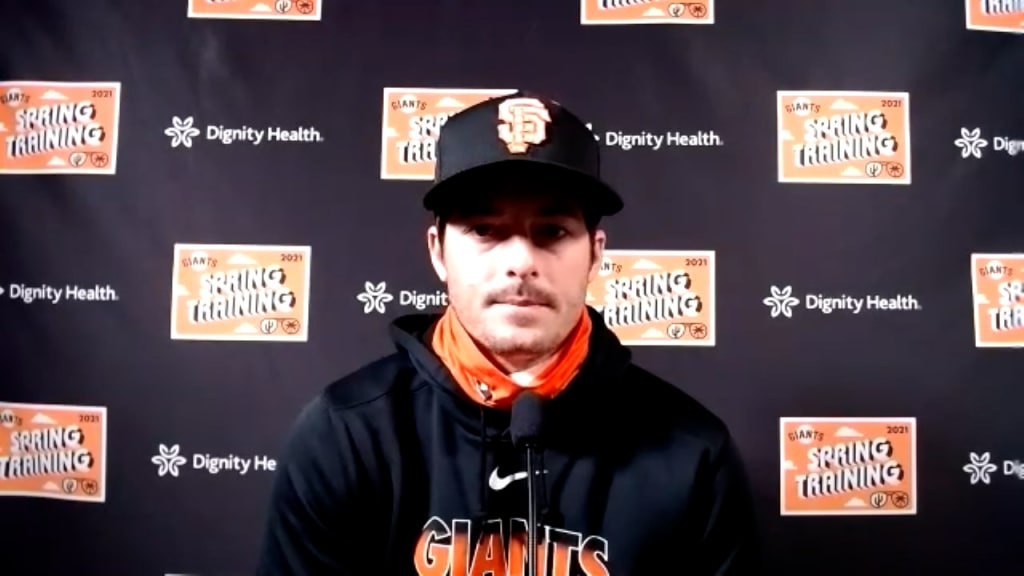 Mike Yastrzemski San Francisco Giants Youth Orange Roster Name