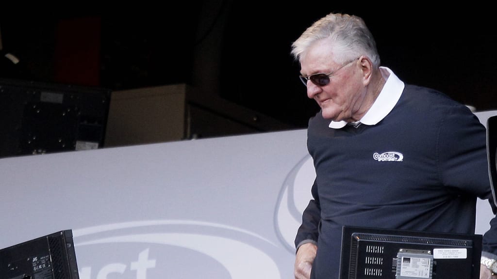 "Society is different ..." Ken Harrelson said. "I think that Bryce Harper is right. The game should be livened up a little bit." (AP)