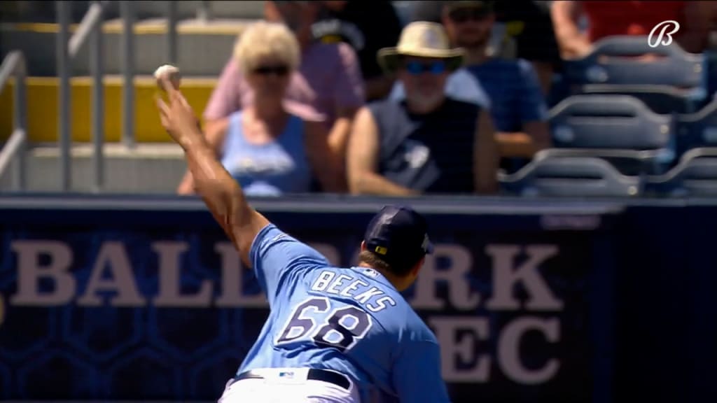 Jalen Beeks strikes out two