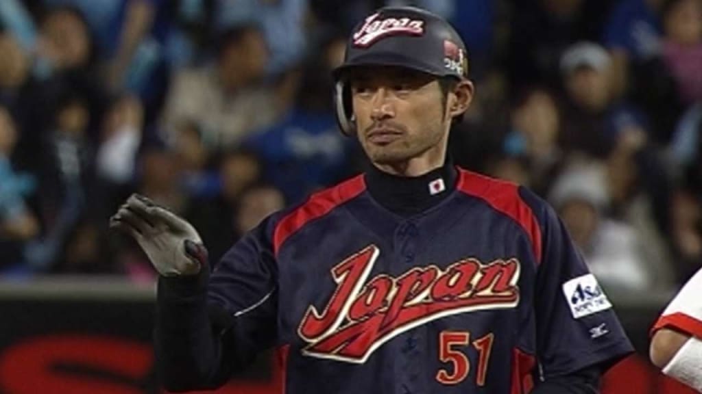 JPN@KOR: Ichiro hits a two-run single to center | 03/23/2009 | MLB.com