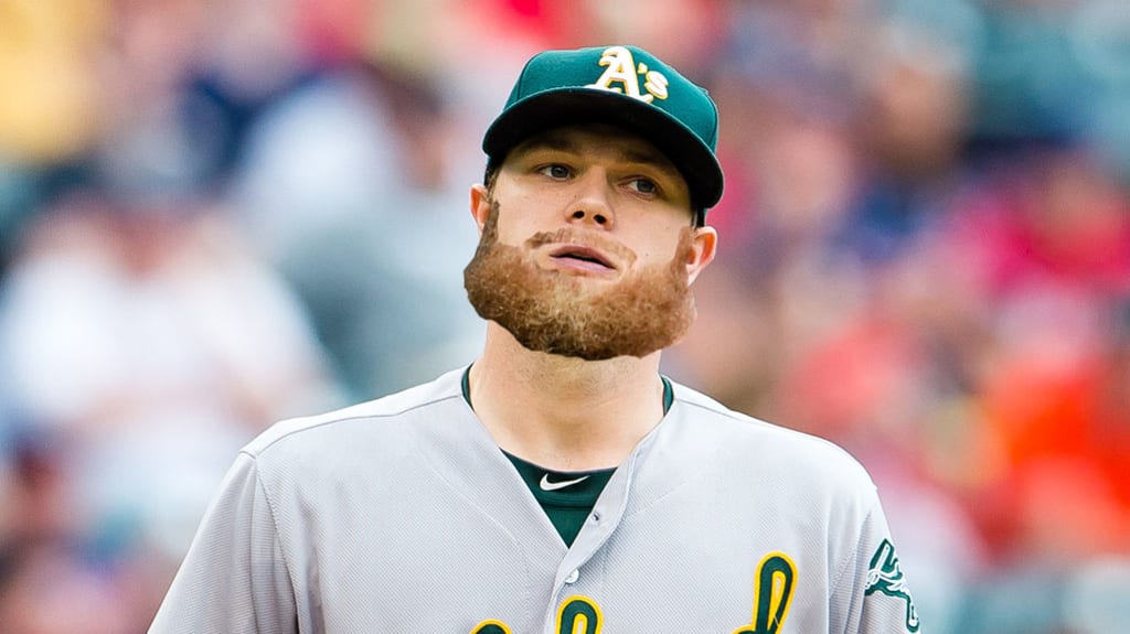 This season, Sonny Gray is trying to grow a mustache  or Sean  Doolittle's beard