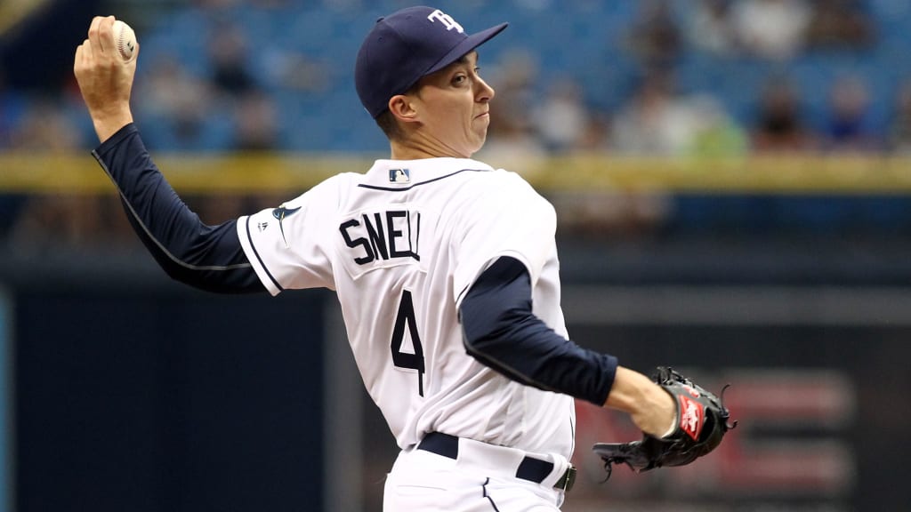 "It always was my number. I always wanted to wear it," said Blake Snell of No. 4.