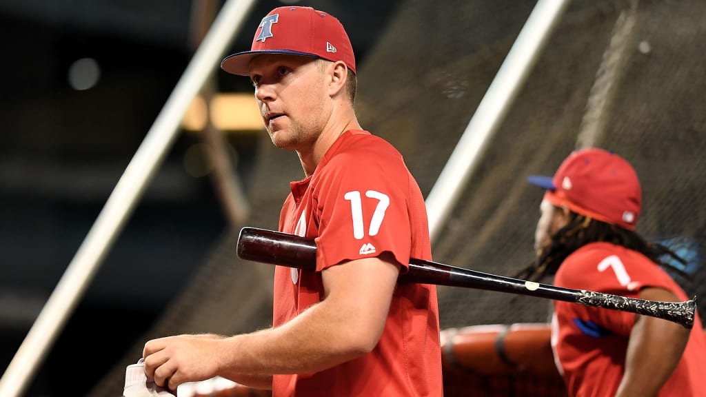 2018 Game-Used Rhys Hoskins Spring Training Jersey