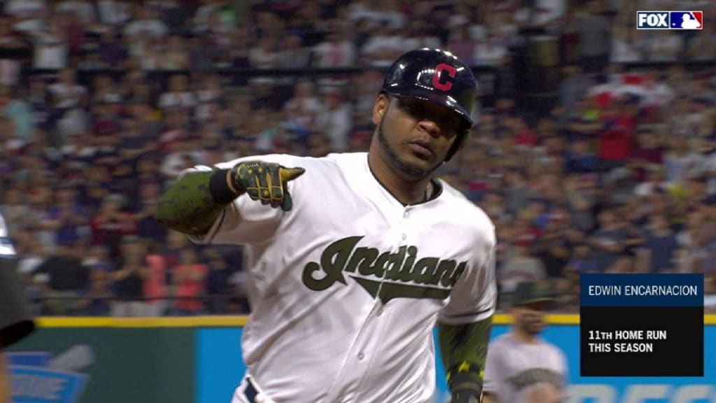 Jason Kipnis received a hero's welcome after hitting a three-run blast in  Game 4