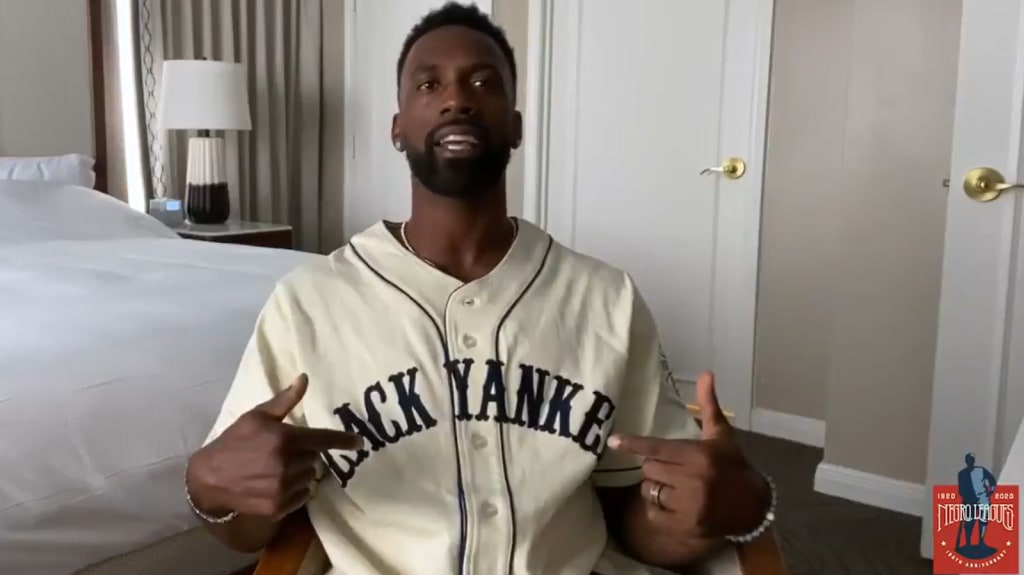 New York Black Yankees - Negro League Baseball jersey in gray