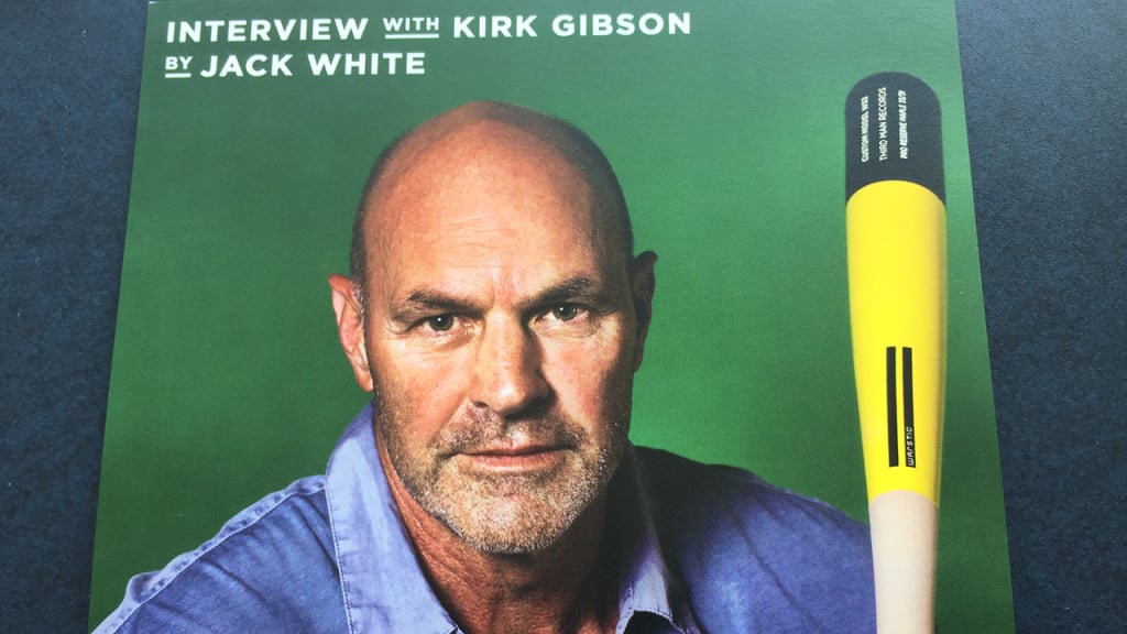 Fans who purchase a unique ticket package for the '17 home finale will receive a vinyl record featuring a Jack White interview with Kirk Gibson. (Tigers)