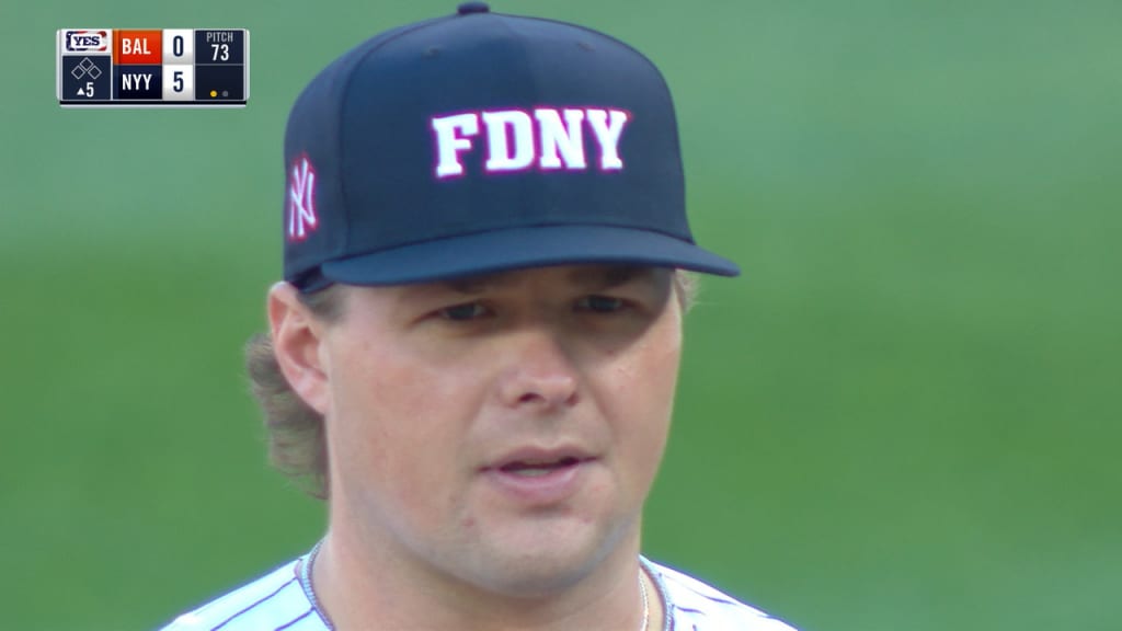Yankees' Gerrit Cole tells his 9/11 story after blanking Orioles in NYPD  cap