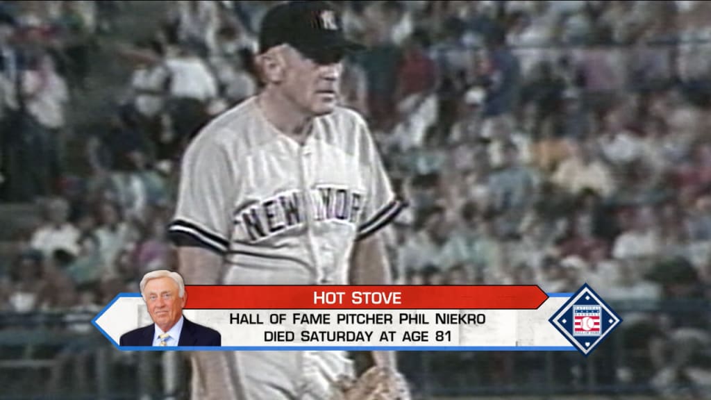 Phil Niekro, Baseball Hall of Famer and knuckleballer for Atlanta Braves,  dies at 81