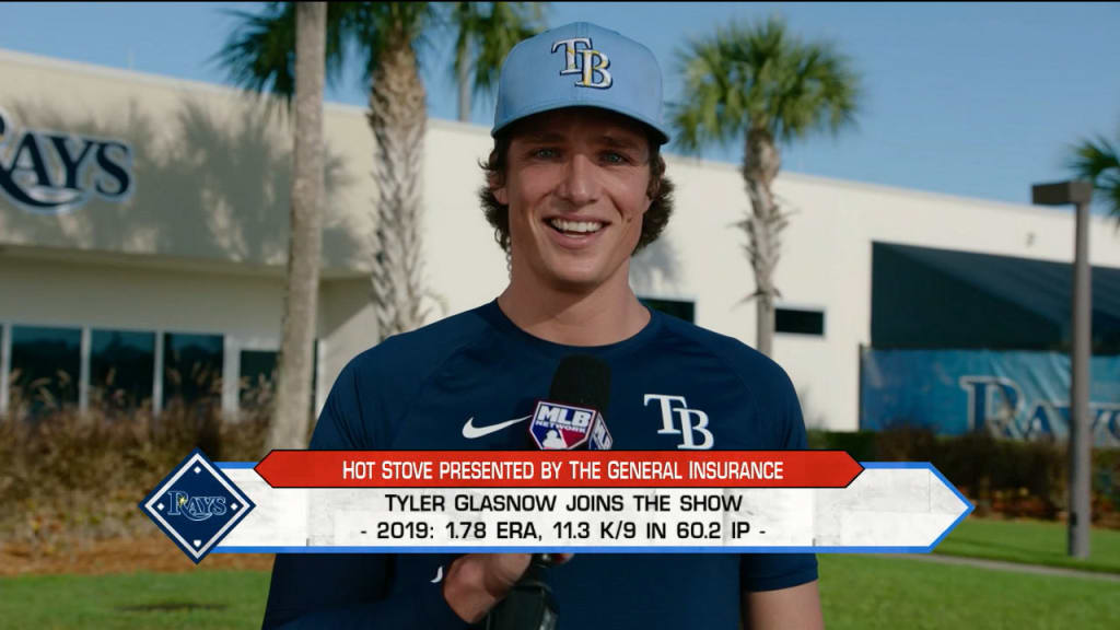 Tyler Glasnow working on throwing splitter