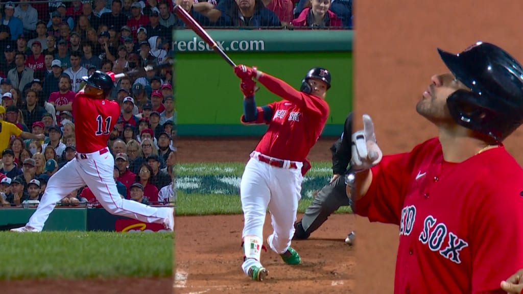 Red Sox score five runs in 3rd