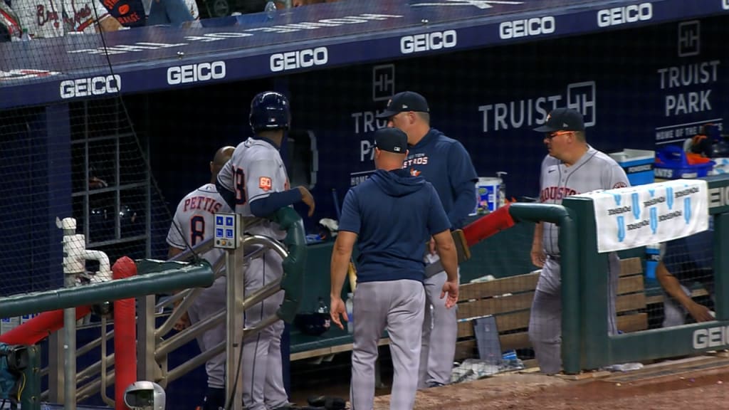 Astros Yordan Alvarez back on the field after being taken to hospital with  illness during Friday's game
